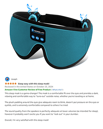 Morelax Sleep Mask