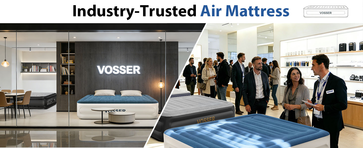 Twin air mattress with built in pump