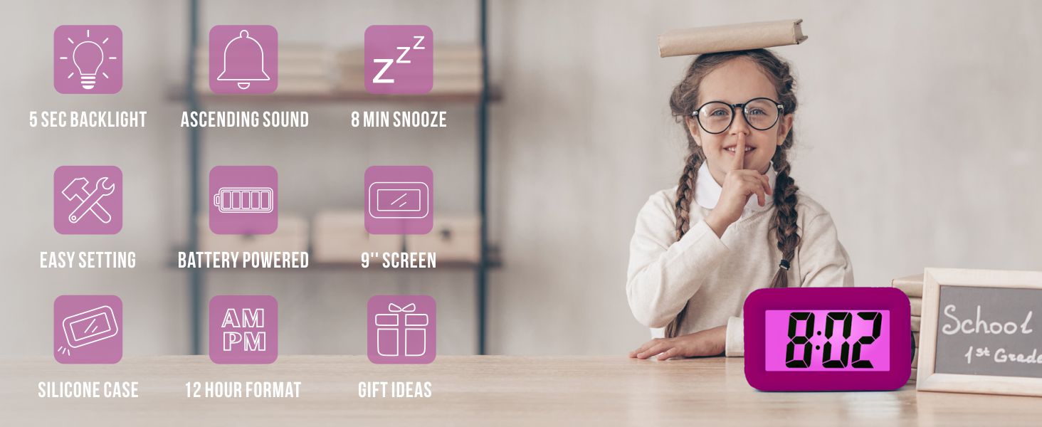 alarm clock for kids