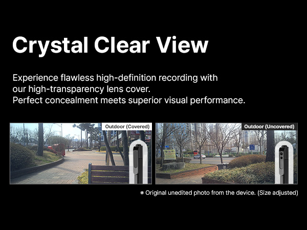 Outdoor park recording sample demonstrating clear video capture in bright daylight