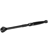 Titan 11328 1/4-Inch Drive x 7-Inch 90-Tooth Swivel Head Ratchet