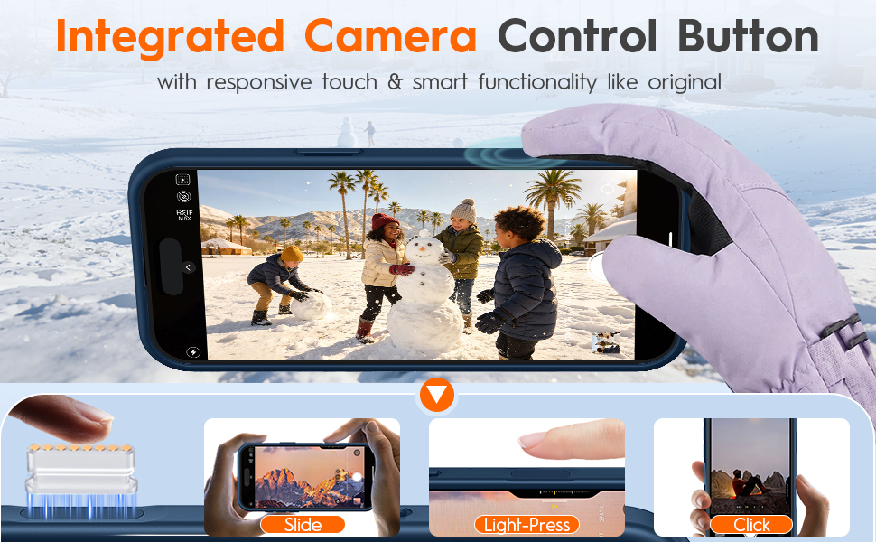 Integrated Camera Control Button