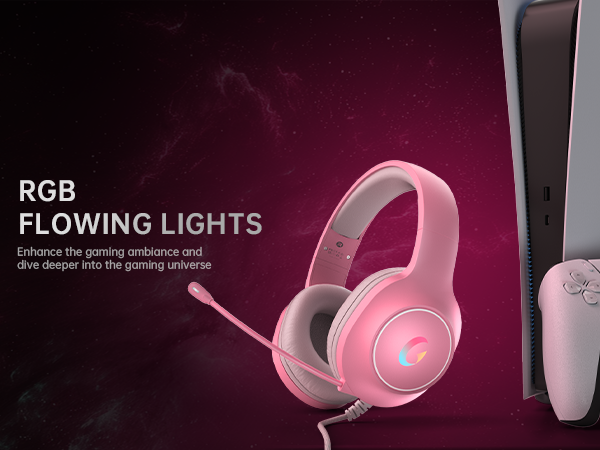 gaming headset for nintendo switch rgb headset gaming headset for ps4