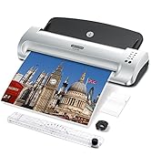 Laminator Machine, SINOPUREN 13-inch Thermal Laminator, with Paper Trimmer, Corner Rounder, 10 Po...