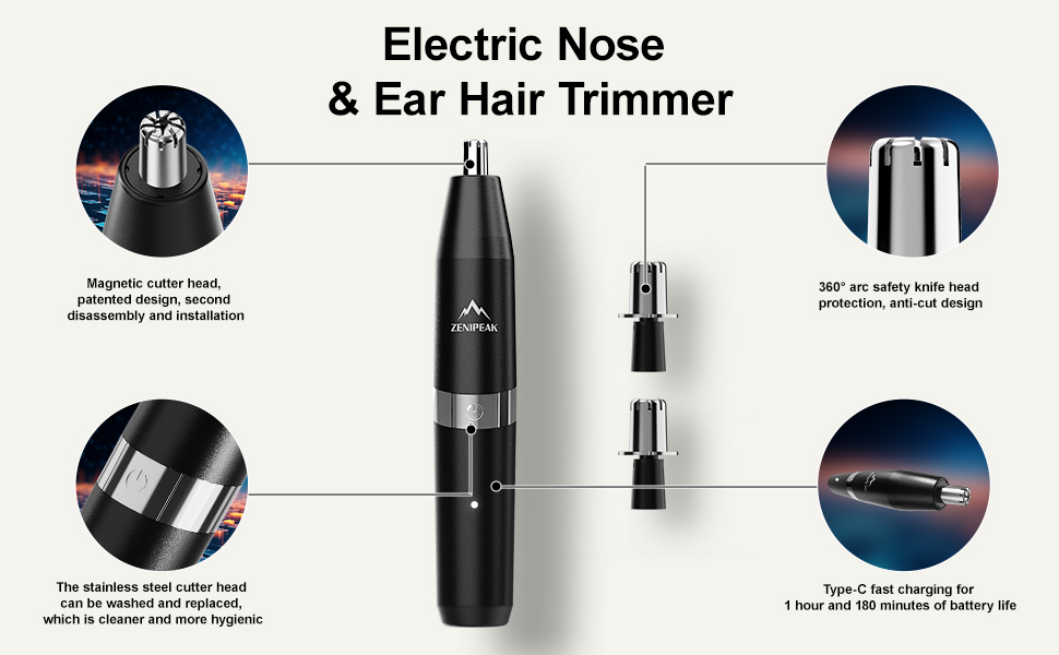 Electric Nose &amp;amp; Ear Hair Trimmer