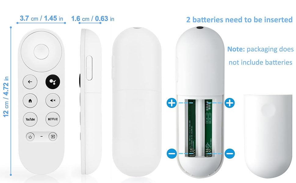 Voice Remote Control for Google TV G9N9N