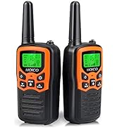 Walkie Talkies, MOICO Long Range Walkie Talkies for Adults with 22 FRS Channels, Family Walkie Ta...