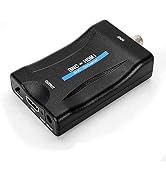 E-SDS BNC to HDMI Video Converter Box for Security Cameras DVRs, BNC Adapter with Audio Supports ...