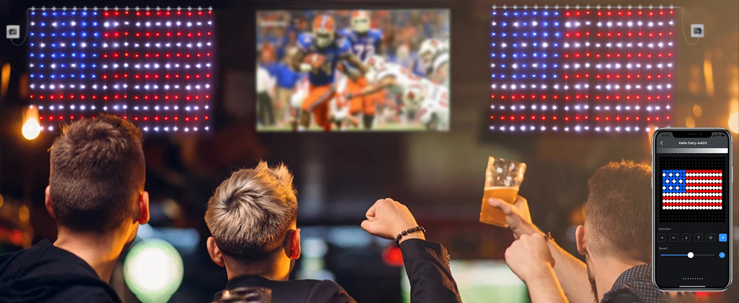 Smart Curtain Lights