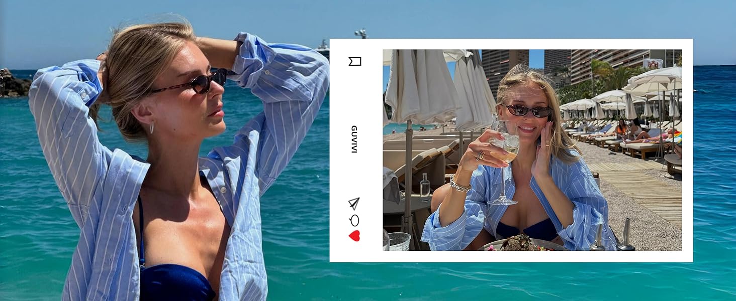 90s retro oval sunglasses for women