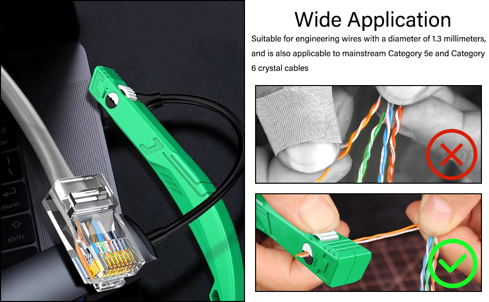 Efficient Cable Comb and Wires Pair Separator