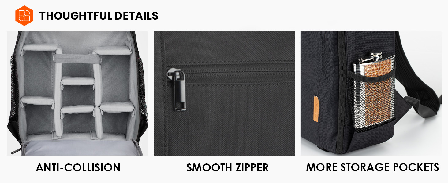 backpack for camera and clothes