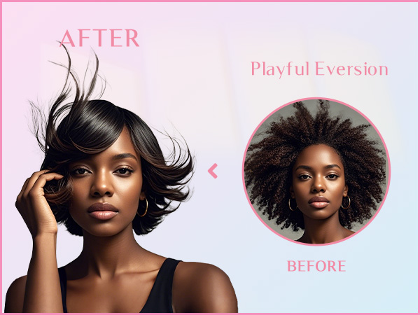 B071 hair straightener brush