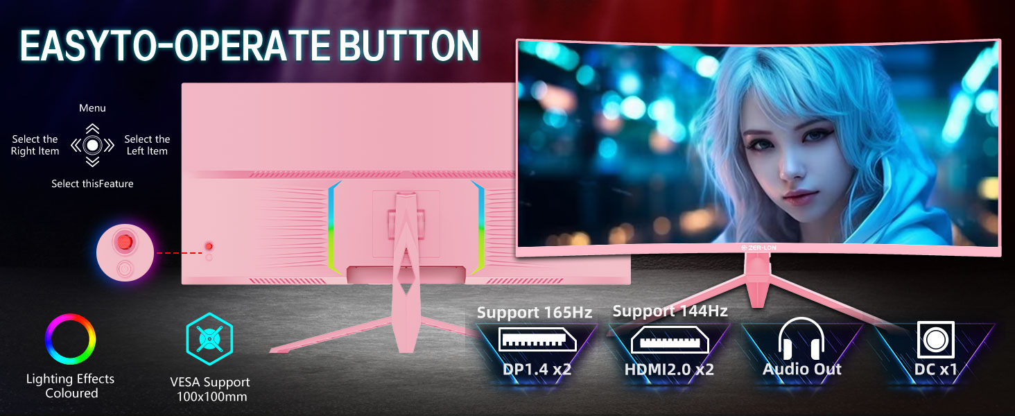 EASY TO-OPERATE BUTTON
