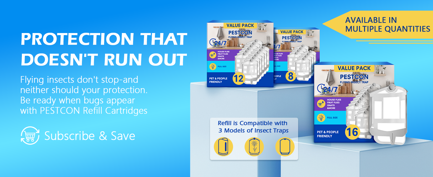 zevo flying insect trap starter kit