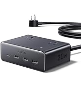 UGREEN Cruise Approved Power Strip Non Surge Protector with GaN Tech, 8 Outlet Cruise Ship Travel...