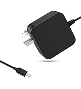 FSJTD 65W USB C Laptop Charger Compatible with Asus ZenBook Chromebook, Lenovo Thinkpad Yoga, Ace...