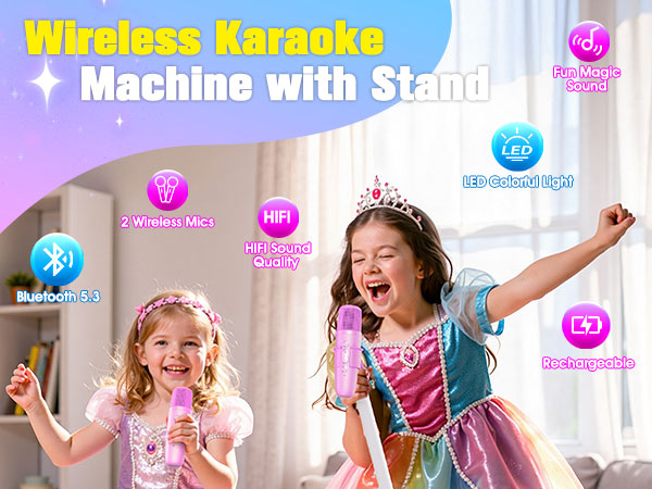 Kids Stand Karaoke Machine