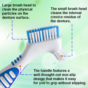 Denture brush
