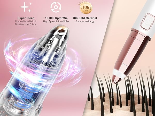 Painless Precision Eyebrow Razor