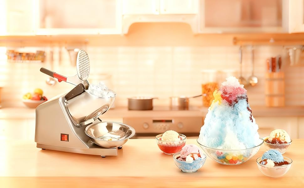 ice crusher snow cone machine