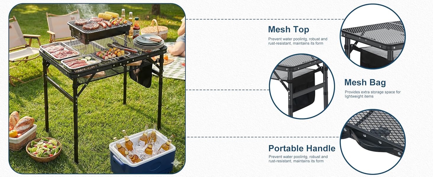 grill table