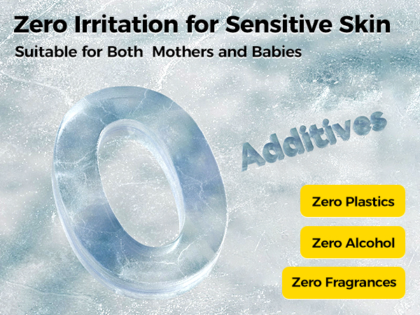 Zero lrritation forSensitive Skin