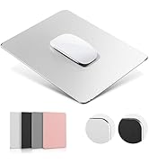 HONKID Hard Metal Mouse Pad for Desk, Aesthetic Rigid Mouse Pad for Magic Mouse and MacBook Pro/A...