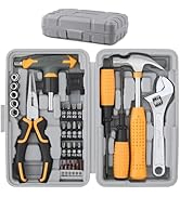 Hi-Spec 30pc Magnetic T-Handle Ratchet Wrench and Screwdriver Set. Small Compact Hand Tool Kit Se...