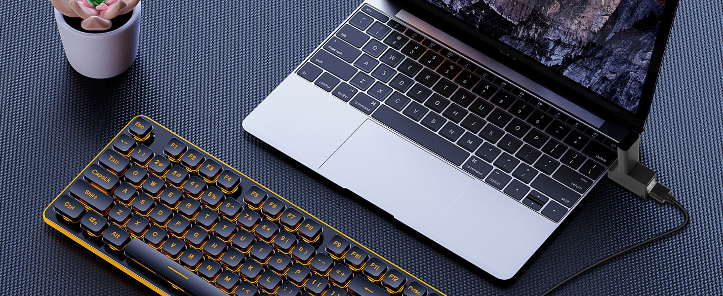 USB Hub 90 Degree Splitter 3 Port USB 3.0 Adapter