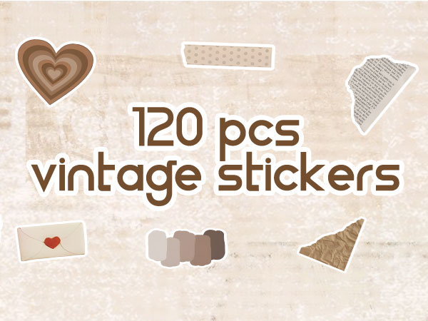 vintage stickers