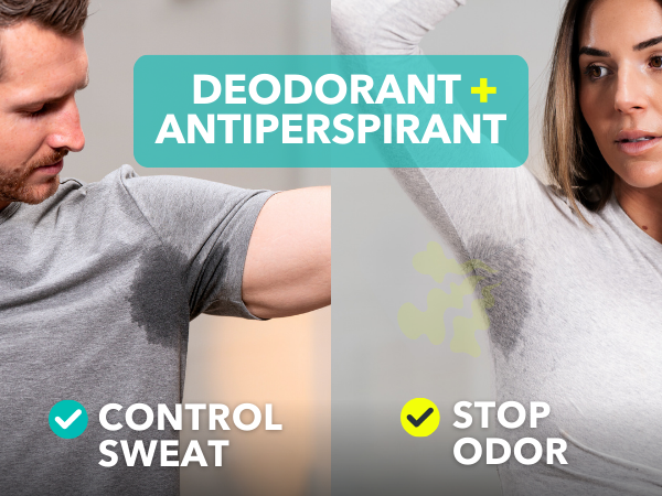 sweat block everyday antiperspirant deodorant stick men women 24-hour degree odor protection