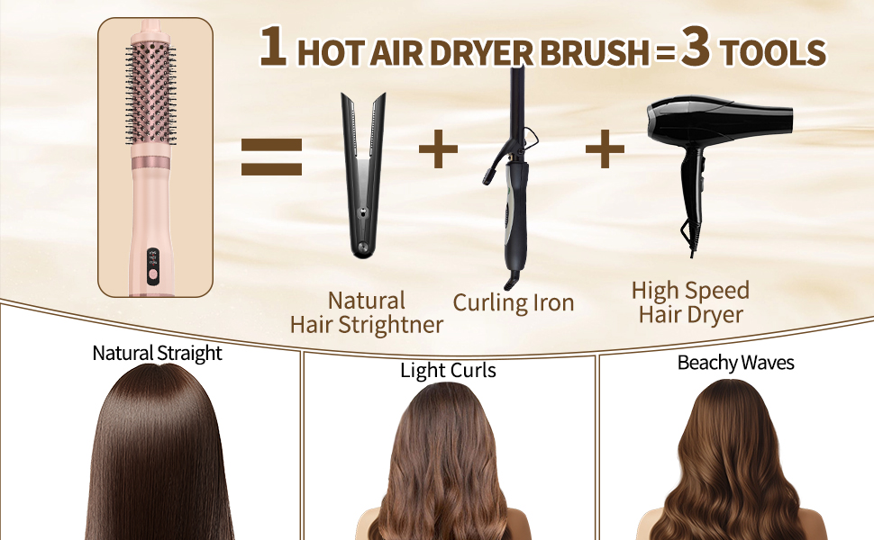 Natural Stright Hair Style