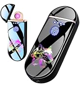 NINSI Spinning Arc Lighter, Windproof Flameless Electric Lighter, Touch Sensor Electronic Lighter...