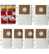 Shop-Vac 90663 15 To 22 Gallon Disposable Filter Bags, 6 Pack