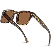 Foliful Trendy Sunglasses Womens Classic Retro Sunglasses for Women Men Fashion Driving Square Fr...