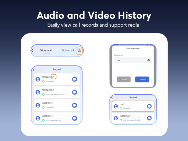 Audio and Video History