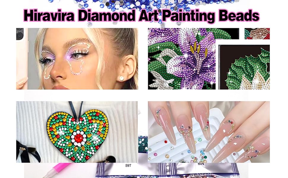 Diamond art painting beads
