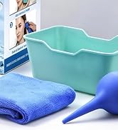 Ear Wax Removal Kit, Easy to Operate Manual Ear Irrigation Flushing System for Adults &amp; Kids, Saf...