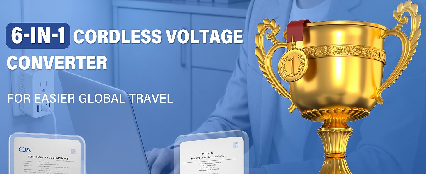 Voltage Converter US to Europe, 220 to 110 Converter