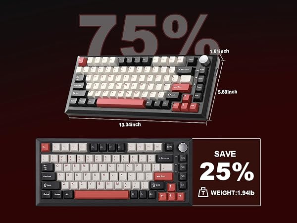 Y75 Wireless Mechanical Keyboard
