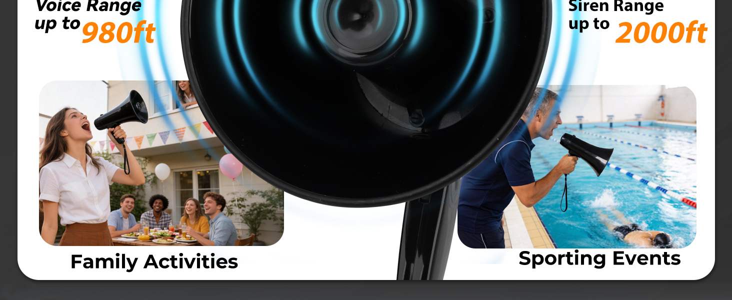 Rechargeable Megaphone