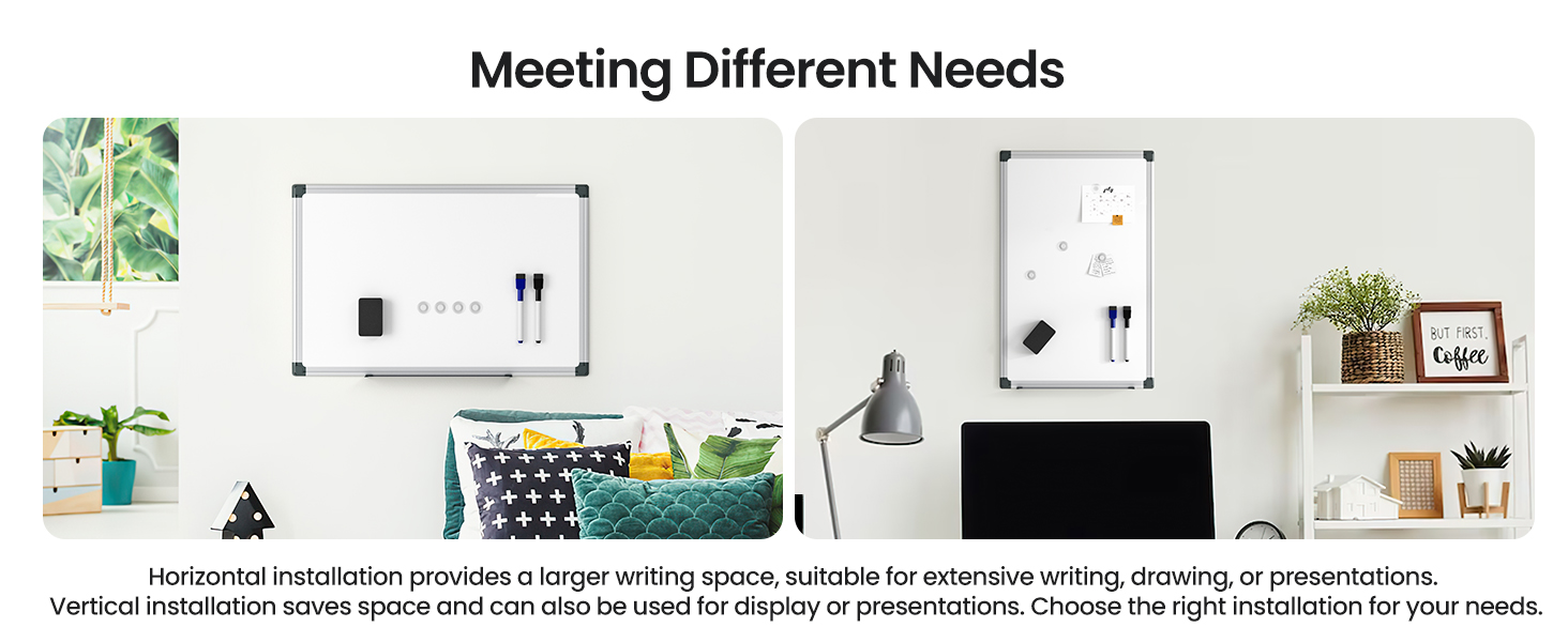 VUSIGN dry erase board Meeting Different Needs