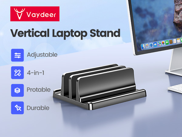 vertical laptop stand