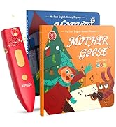 KOKODI Talking Pen Books Set, Interactive Audio Nursery Rhymes with Learning Pen, Educational Sen...