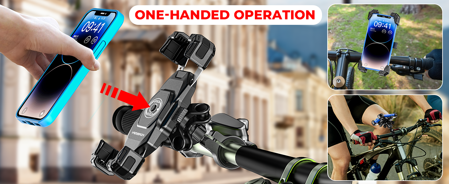 motorcycle handlebar phone mount