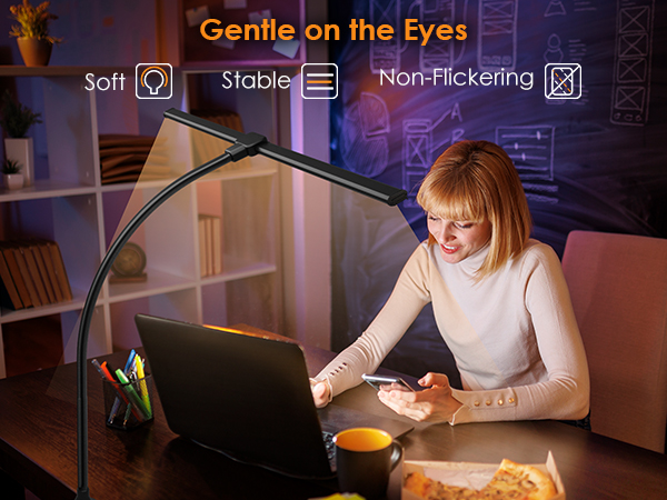 led desk lamp desk lamps for office double head eye caring