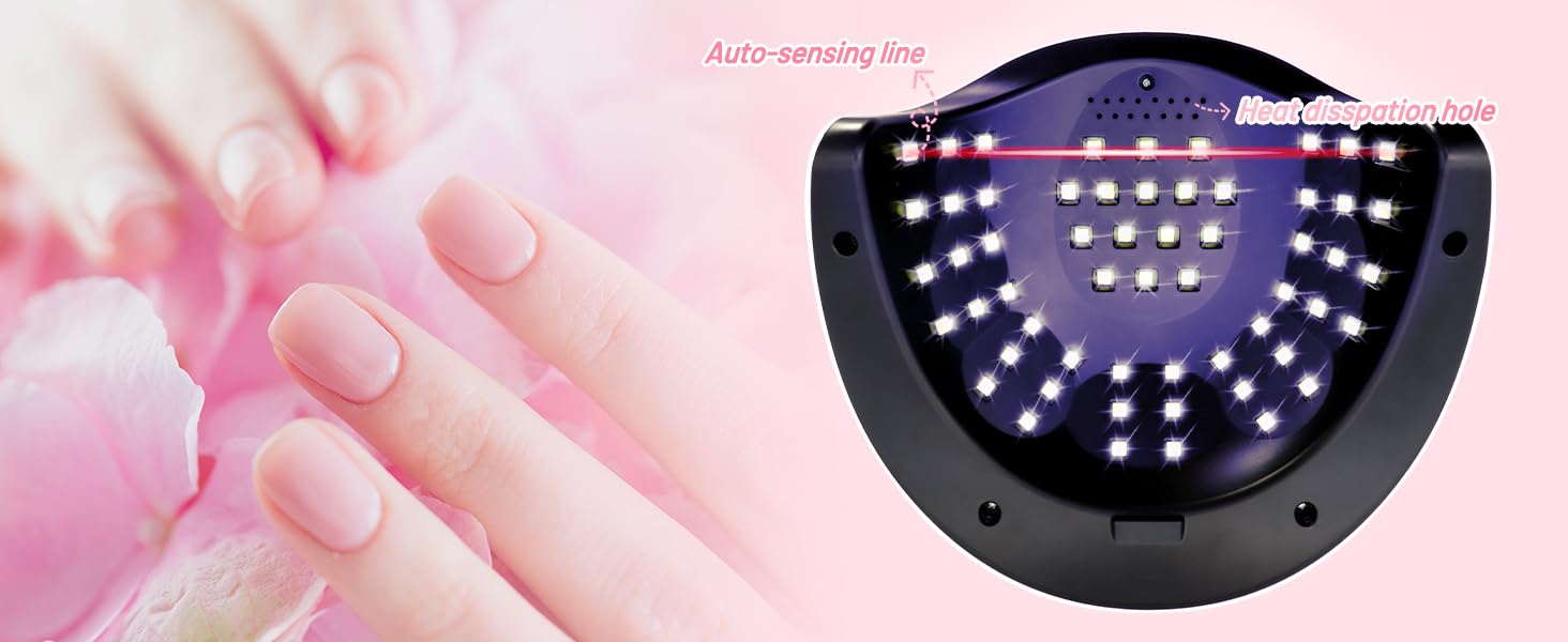 Wisdompark UV LED Nail Lamp