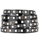 BTF-LIGHTING 5050 RGBW RGB+Cool White(6000K-7000K) 4 Colors in 1 LED 5m 16.4ft 60LEDs/m Multi-Col...
