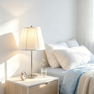 pleated lampshade